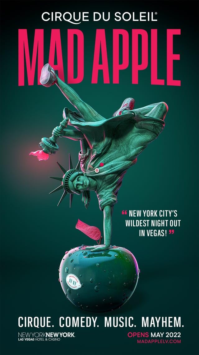 Mad Apple Cirque du Soleil poster